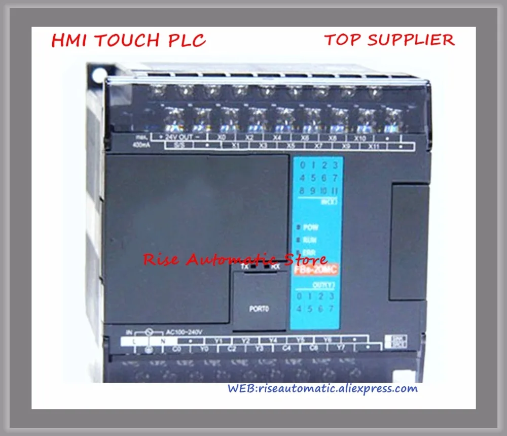 

FBS-20MCT2-AC New Original PLC AC220V 12 DI 8 DO Transistor Main Unit