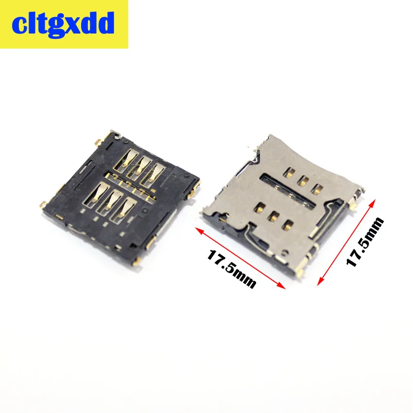 Cltgxdd 1 шт. Фирменная Новинка Sim держатель для карт LG LS970 E975 E960 F180 Nexus5 VS980 D820 гнездо sim