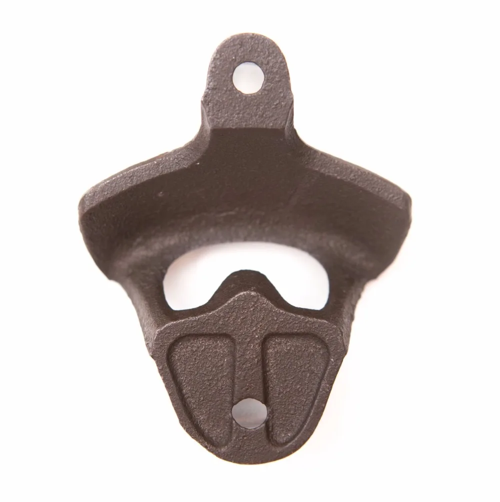 Винтажный стиль чугунный настенный Открыватель для бутылок инструменты пива и