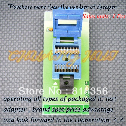 GW-32SOP Programmer Adapter SOP32 SOIC32 IC Test Socket(Flip test seat)