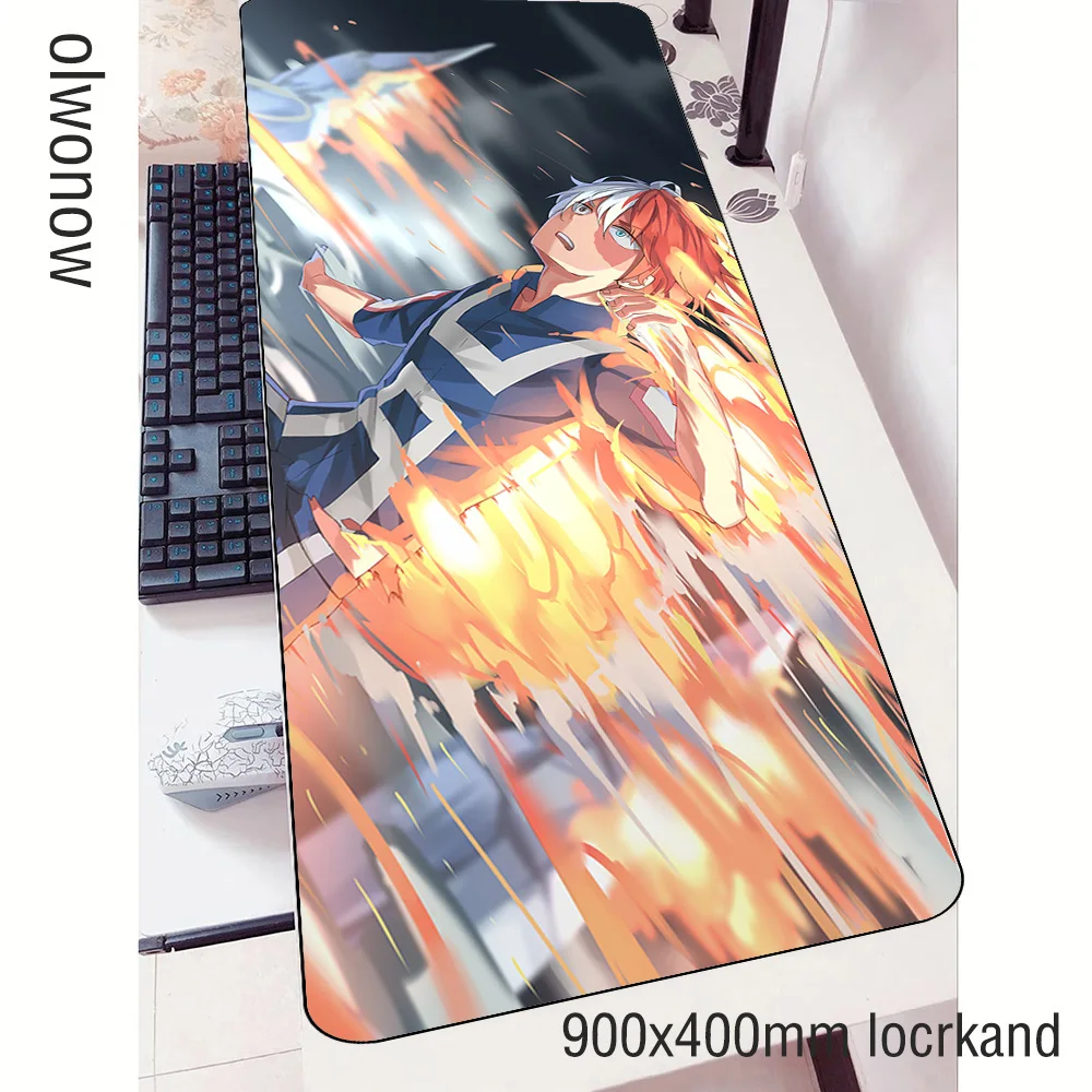 my hero academia padmouse 900x400x3mm gaming mousepad game Birthday mouse pad gamer computer desk gel mat notbook mousemat pc | Компьютеры
