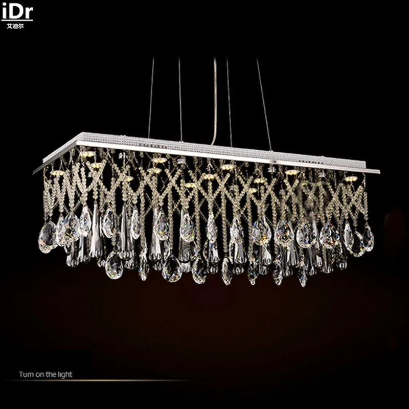 Хрустальный светильник современный минималистичный светодиодный роскошный