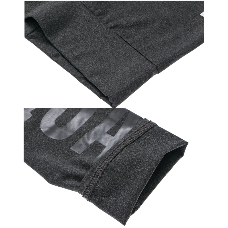 Letter Printed Yoga Pants High Waist Gym Leggins Sport Women Fitness Clothing Training Running Tights Trousers Workout Leggings | Спорт и