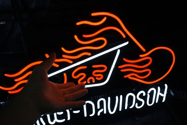 Tanbanner Custom Motorcycle Hot Fire AIR NEON N134 | Лампы и освещение