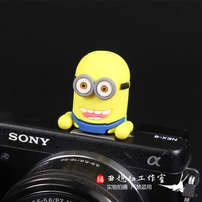 3D Мультфильм герои Мстители камера Фонарик Горячий башмак Крышка для горячего башмака для Canon Nikon Fujifilm Samsung Panasonic Leica Olympus - Цвет: 9