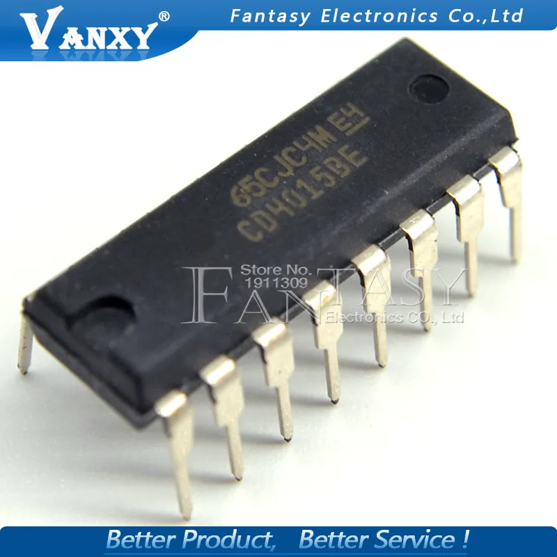 10 шт. CD4015BE DIP16 CD4015 DIP 4015BE DIP-16 Новый и оригинальный IC | Электронные компоненты