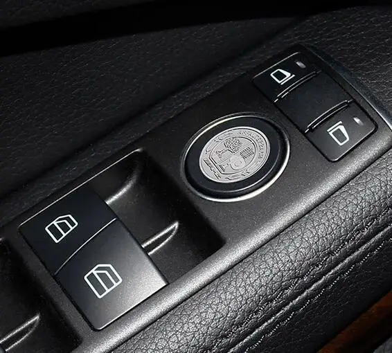 Специальный в Mercedes Benz AMG C Class B GLA GLC интерьера ремонт логотип автомобиля ключ