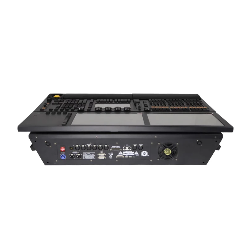 Billig Kostenloser Versand MA Doppel Touch Sreen Bühne Wirkung Licht Controller Konsole Für DJ Disco Linux Grand Ma2 Motorisierte Fader