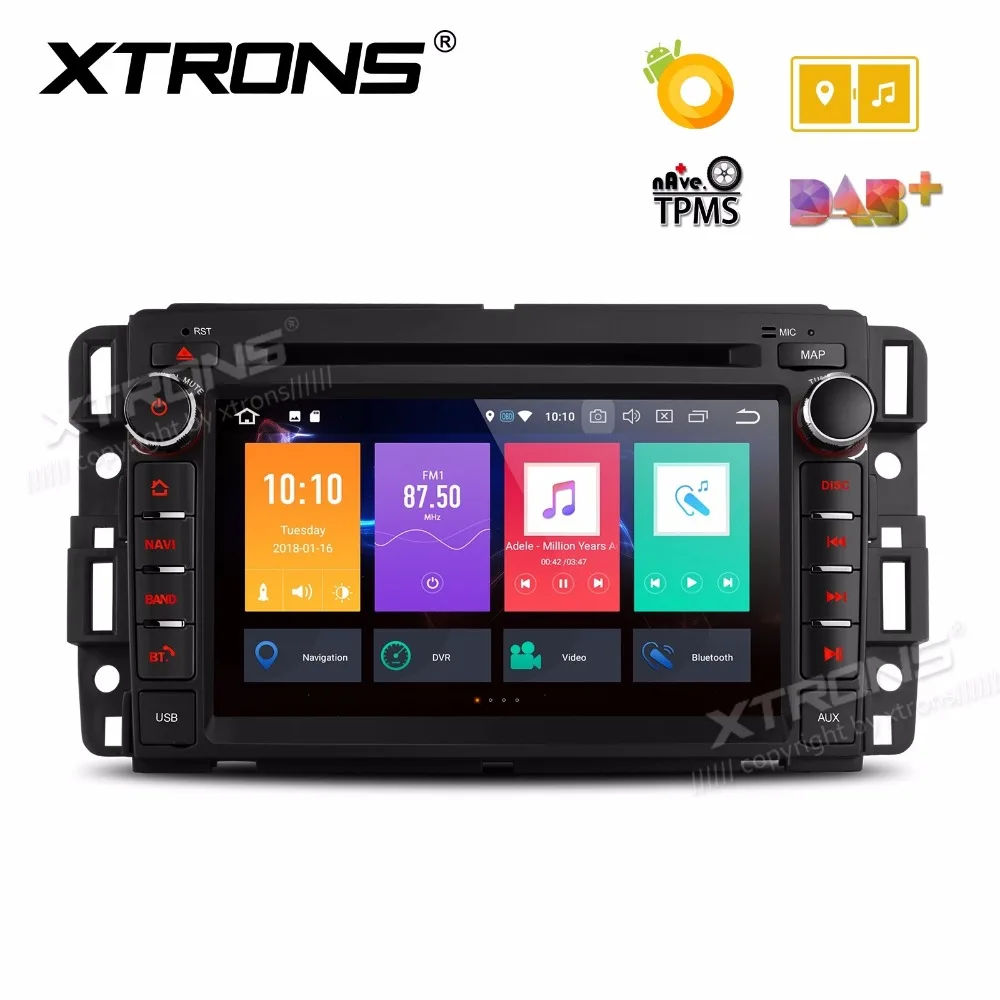 Автомобильный мультимедийный DVD-плеер 7 дюймов Android 8 0 GPS-радио для Buick анклава