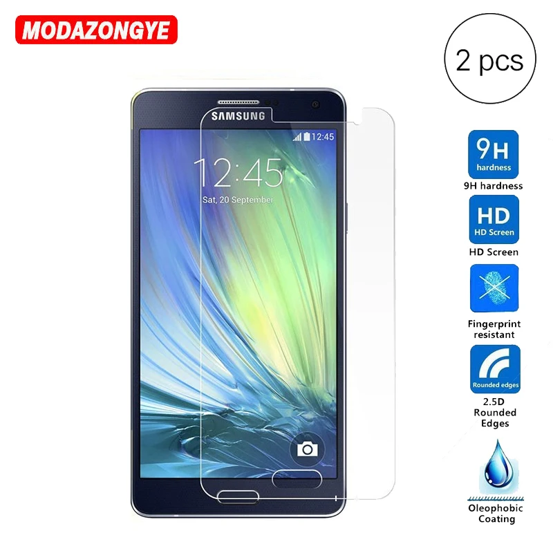 2 шт. закаленное стекло для Samsung Galaxy A5 2015 Защитная пленка экрана A500F A500 DS | Мобильные