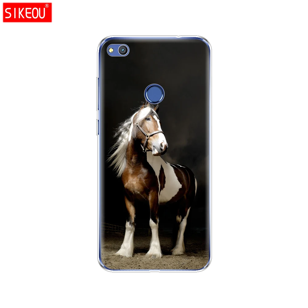 Силиконовый чехол для телефона Huawei P20 P7 P8 P9 P10 Lite Plus Pro 2017 P Smart 2018 бампер coque Fine horse