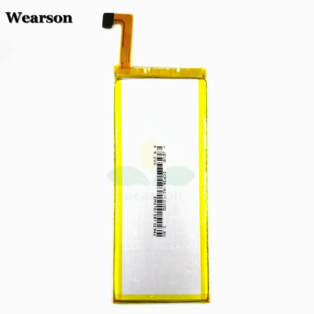 Wearson li3823t43p6ha54236 h Батарея для ZTE лезвие S6 Nubia Z7 Mini nx507j 2380 мАч Бесплатная доставка с