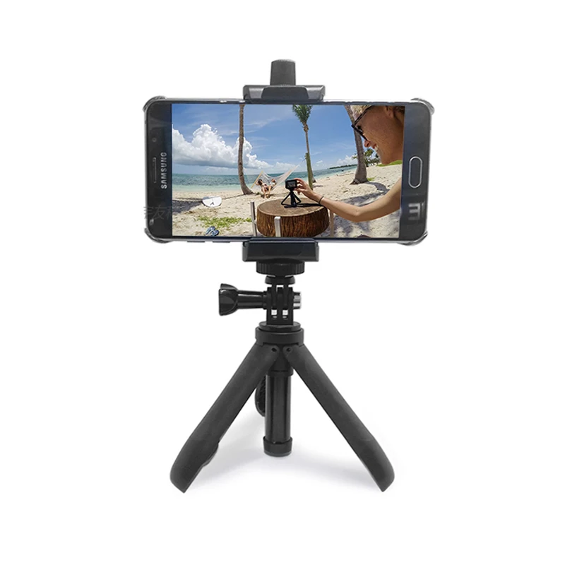 Мини селфи палка TUYU + штатив с выдвижной ручкой для экшн Камеры GoPro Hero 9 8 7 6 5 DJI Osmo Yi