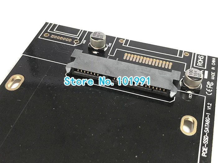Новая высокоскоростная карта адаптера DEBROGLIE DB 2016 SATA III к PCIe SSD для 08*12 0 8 10 12