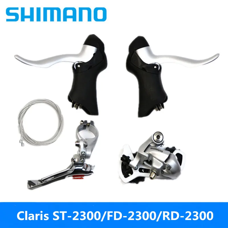 SHIMANO Claris ST 2300/RD 2300/FD 2300 SS 8 скорость 16 Дорожный велосипед переключение из трех