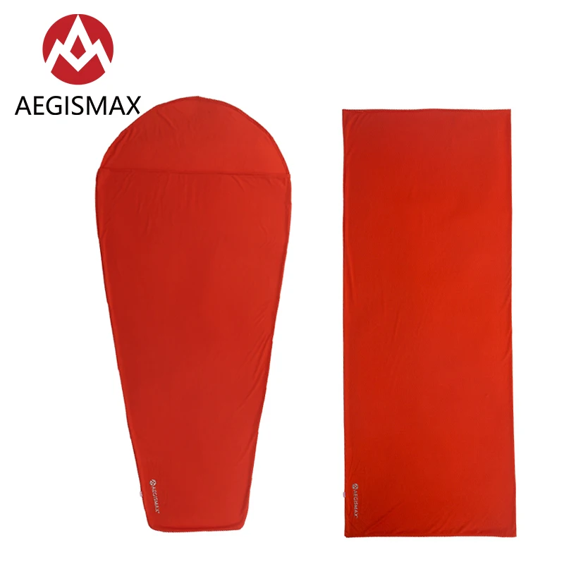 AEGISMAX взрослый наружный походный спальный мешок для путешествий термолитовый спальный мешок вкладыш согревающий 8 градусов Цельсия