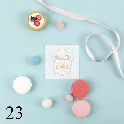 30 шт милые канцелярские наклейки s Kawaii Единорог наклейки для торта пуля бумага для журнала стикер для детей DIY Скрапбукинг ежедневник, альбомы - Цвет: 23