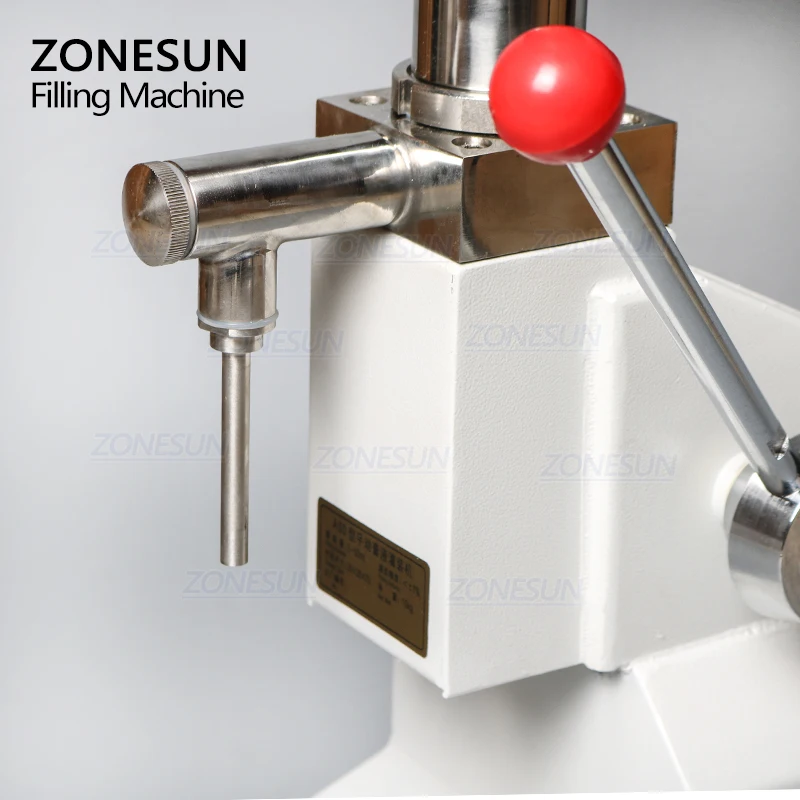 ZONESUN A03 новая ручная фасовочная машина (5 ~ 50 мл) для крема шампуня косметического