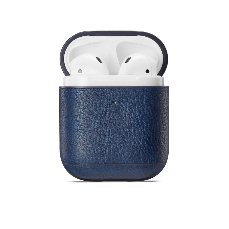 Роскошный чехол для наушников для Apple Airpods, чехол из искусственной кожи, беспроводной Bluetooth чехол для наушников, аксессуары для Airpods с брелком