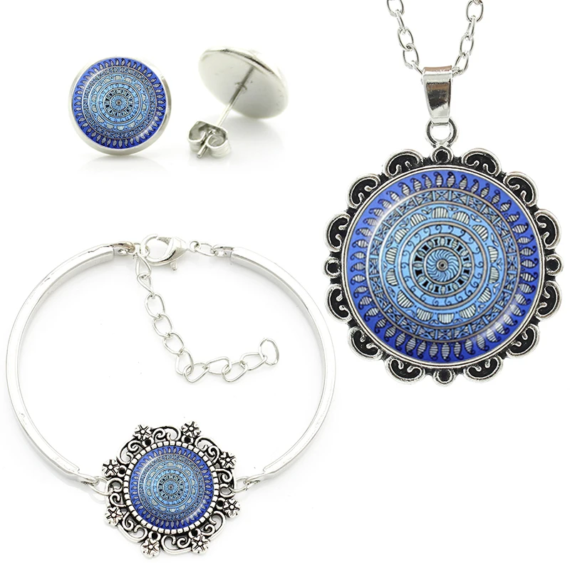 2017 новые ювелирные изделия Высокое качество Мандала Йога наборы таинственная