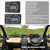 car head up display for renault dusterdacia dusternissan terrano hud auto professional electronic accessories plug and play
