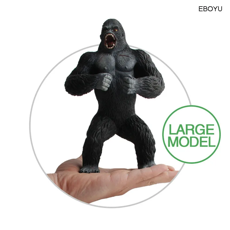 EBOYU игрушечная фигурка 7 5 &quotGorilla Ape Реалистичный дизайн статуэтка орангутана с