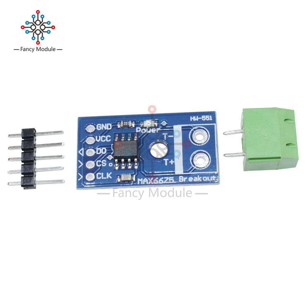Модуль датчика температуры термопары MAX6675 для интерфейсного модуля Arduino типа K