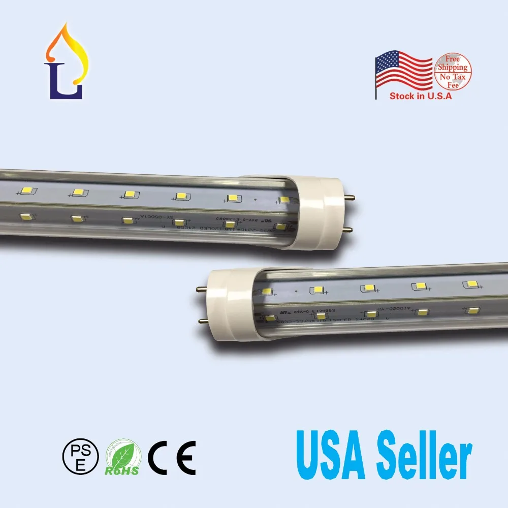 6 шт./лот T8 V форменная трубка свет 6ft 60 Вт G13/Fa8/R17D SMD2835 28LM/led флуоресцентная на замену