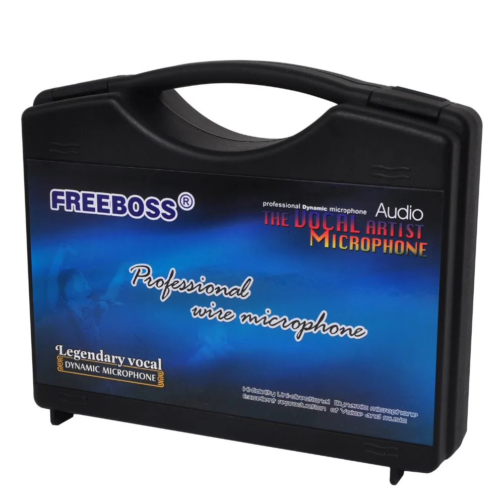 FREEBOSS FB Y02 профессиональный динамический проводной микрофон для записи вещания Dj