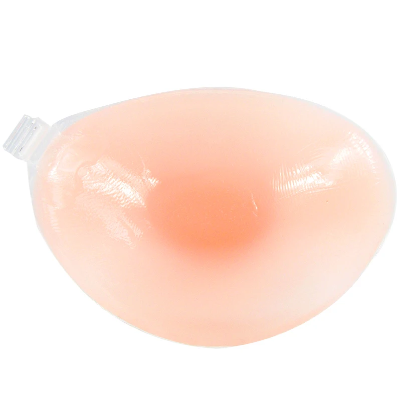 100 pcs/lot Silicone Bra Self-adhesive Stick On Gel Push Up Thick Cup Strapless Backless Invisible Bras Women Seamless underwear