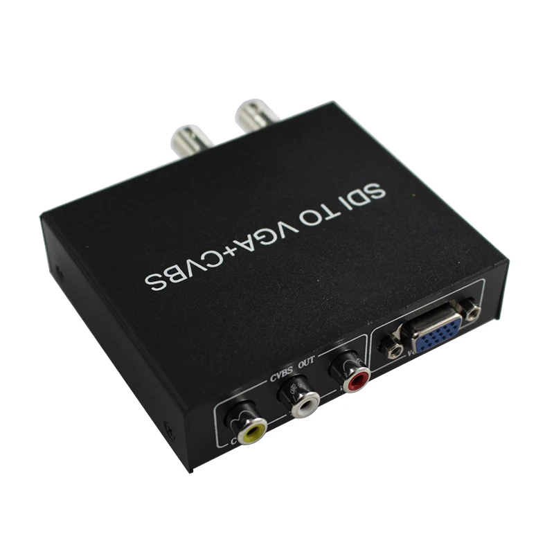 

Broadcast SDI Converter High Definition Video Converter Convert SD/ HD/ 3G-SDI Signal to VGA & CVBS & SDI Signal