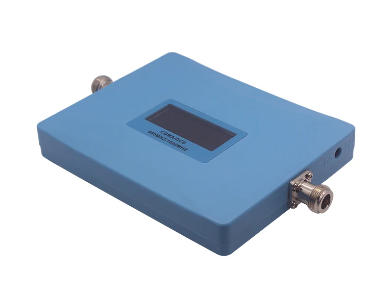 CDMA 850 МГц DCS 1800 двухдиапазонный усилитель сигнала сотового телефона с антенной/ЖК