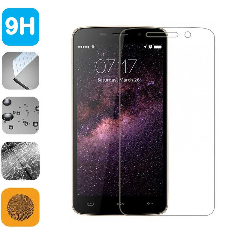 9H закаленное стекло ЖК экран Защитная пленка для Homtom HT17 Pro Аксессуары защиты от