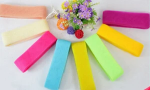 7 см плоский Одноцветный кринолин конский волос с нитью на одной стороне косички