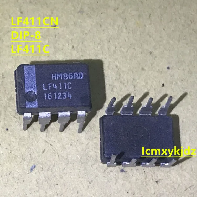 10 шт./лот LF411CN LF411 LF411C DIP 8 новый оригинальный Оригинальный товар бесплатная