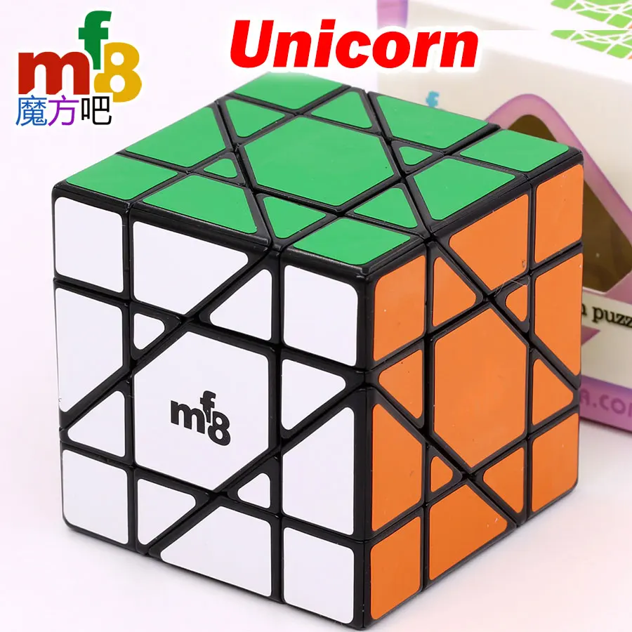 Волшебный куб, головоломка, mf8 шестигранника для мамы и дочки, 3x3 сына для мам и дочек, защита от солнца куб перевязана Сумасшедший Единорог кривой вертолет AJ Duo оси Z