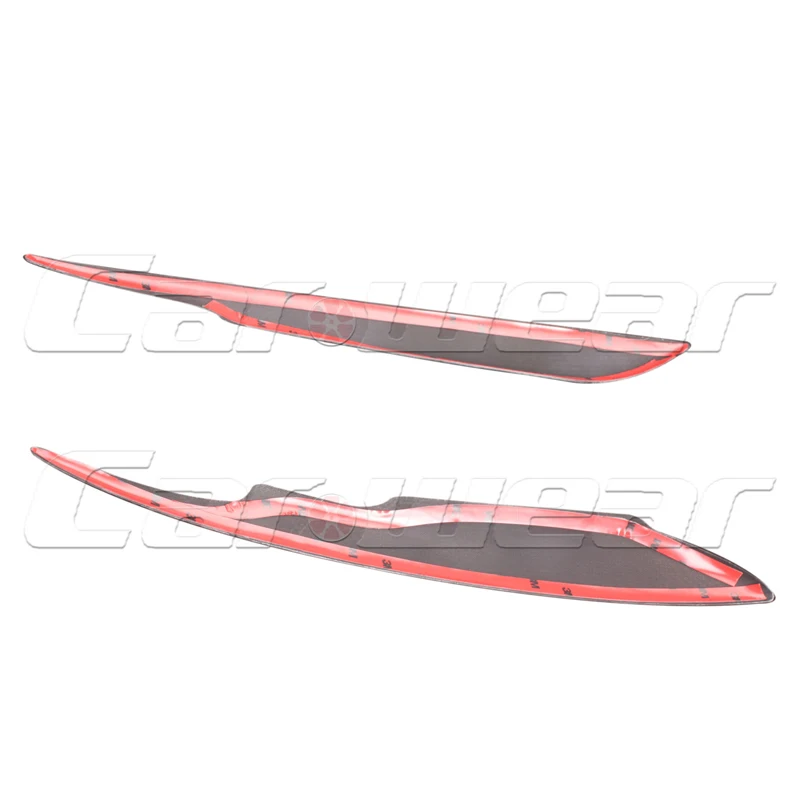 A4 B7 карбоновое волокно автомобильный Стайлинг головной свет веки крышка отделка