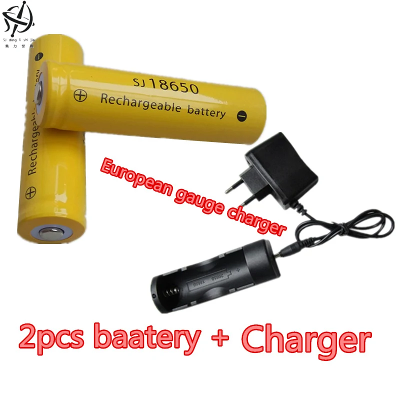 DING Ли Ши Цзя XH 2 шт. 3 7 V 9900 mah 18650 аккумулятор литий ионная аккумуляторная батарея