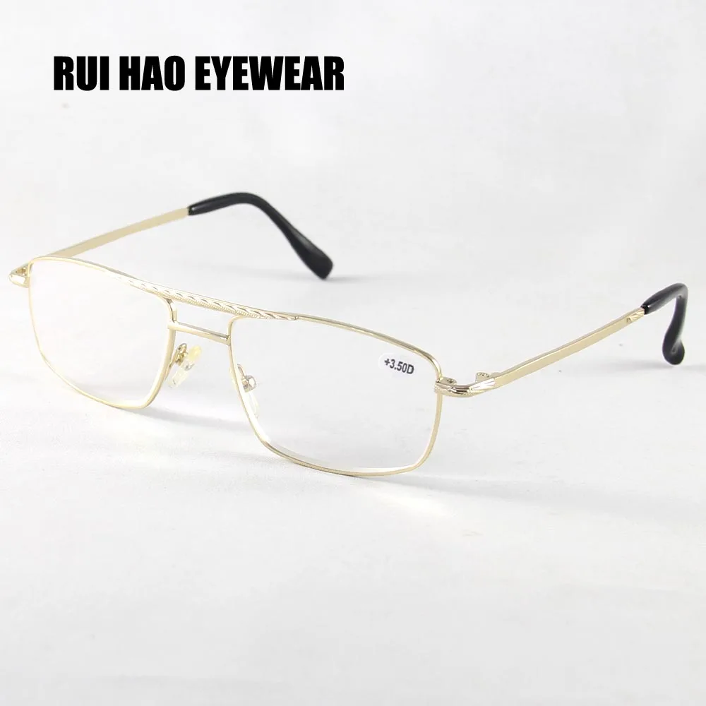 Очки для чтения мужские прозрачные пресбиопические очки сила + 1 0 5 2 3 4 oculos of