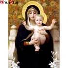 Домашний декор DIY полностью Квадратный бриллиант, 5D алмазная вышивка Мадонна вышивка крестиком из смолы хобби ремесло XY1