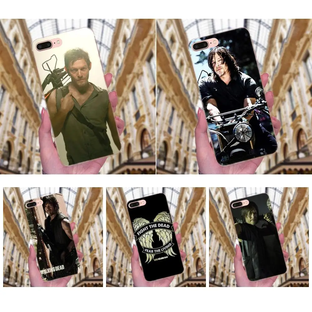 Ходячие мертвецы Дэрил Диксон Сияющий Красочный Для Galaxy J1 J2 J3 J330 J4 J5 J6 J7 J730 J8 2015 2016
