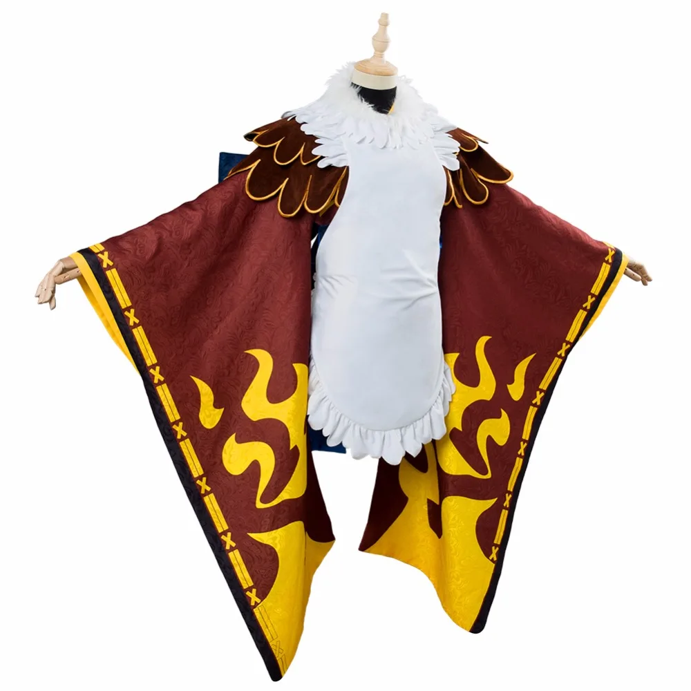 

FGO Fate Grand Order Cosplay Benienma Costume Kimono Dress Hat Japanese Clothes Adult Women Halloween Carnival Costume Girls