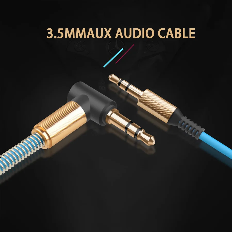 

AZiMiYO 3.5mm Audio Cable Audio extension cable 3.5 headphone adapter for lbj Headphones Car Xiaomi redmi 5 plus