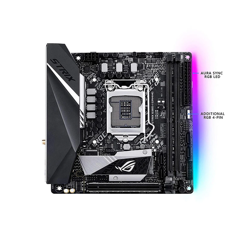 ASUS ROG STRIX B360-I игровая материнская плата LGA1151 DDR4 DP HDMI M.2 Mini-ITX Настольная компьютерная игровая плата