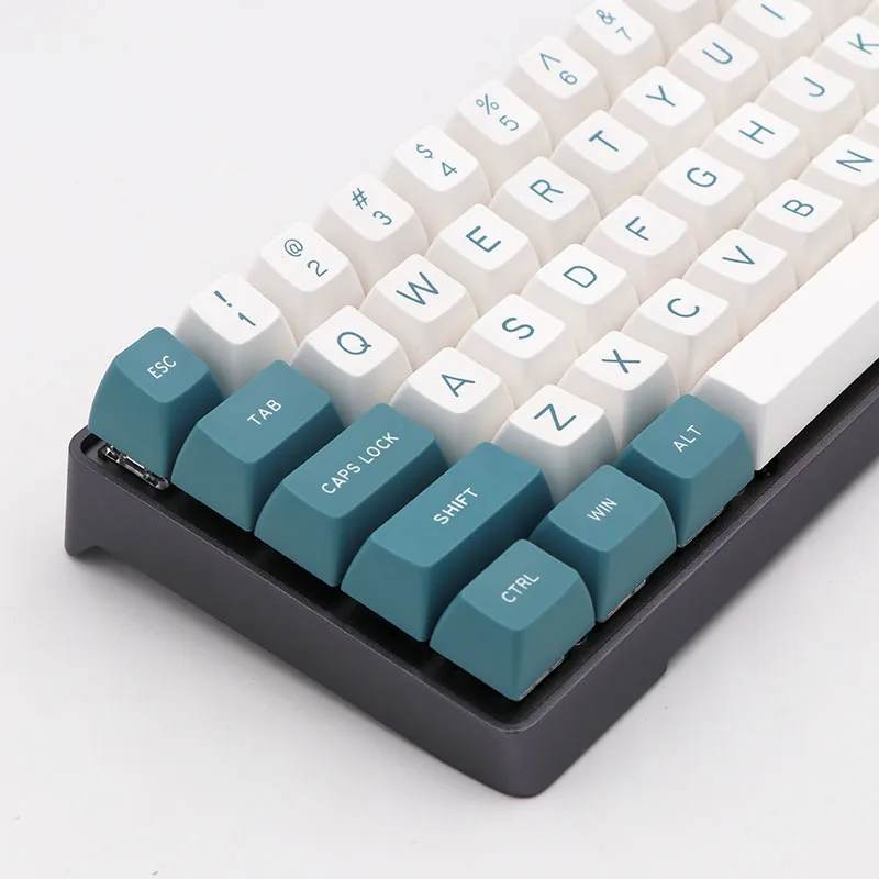 Набор ключей MAXKEY GREEN & WHITE 134 клавиши SA профиль для проводной USB механической