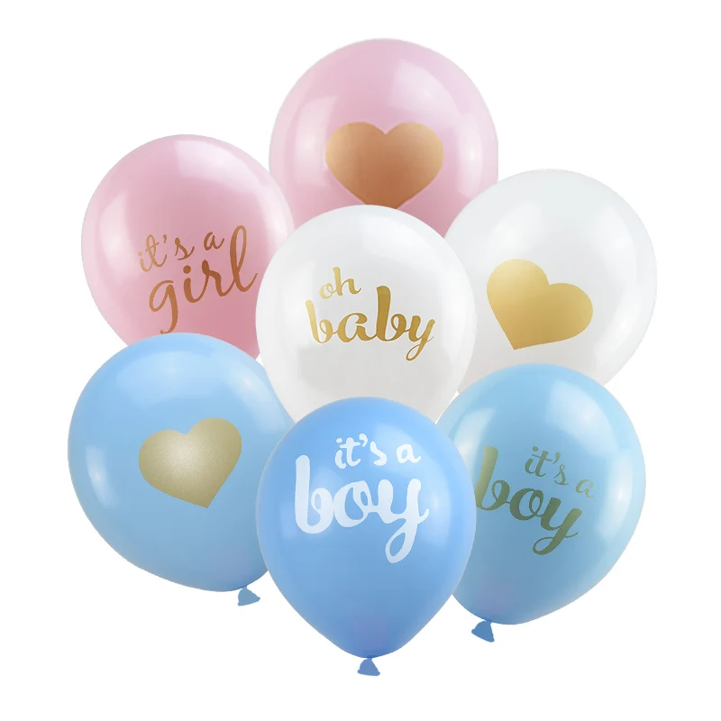 5 шт. вечерние товары для детского душа Детские надувные воздушные шары мальчиков