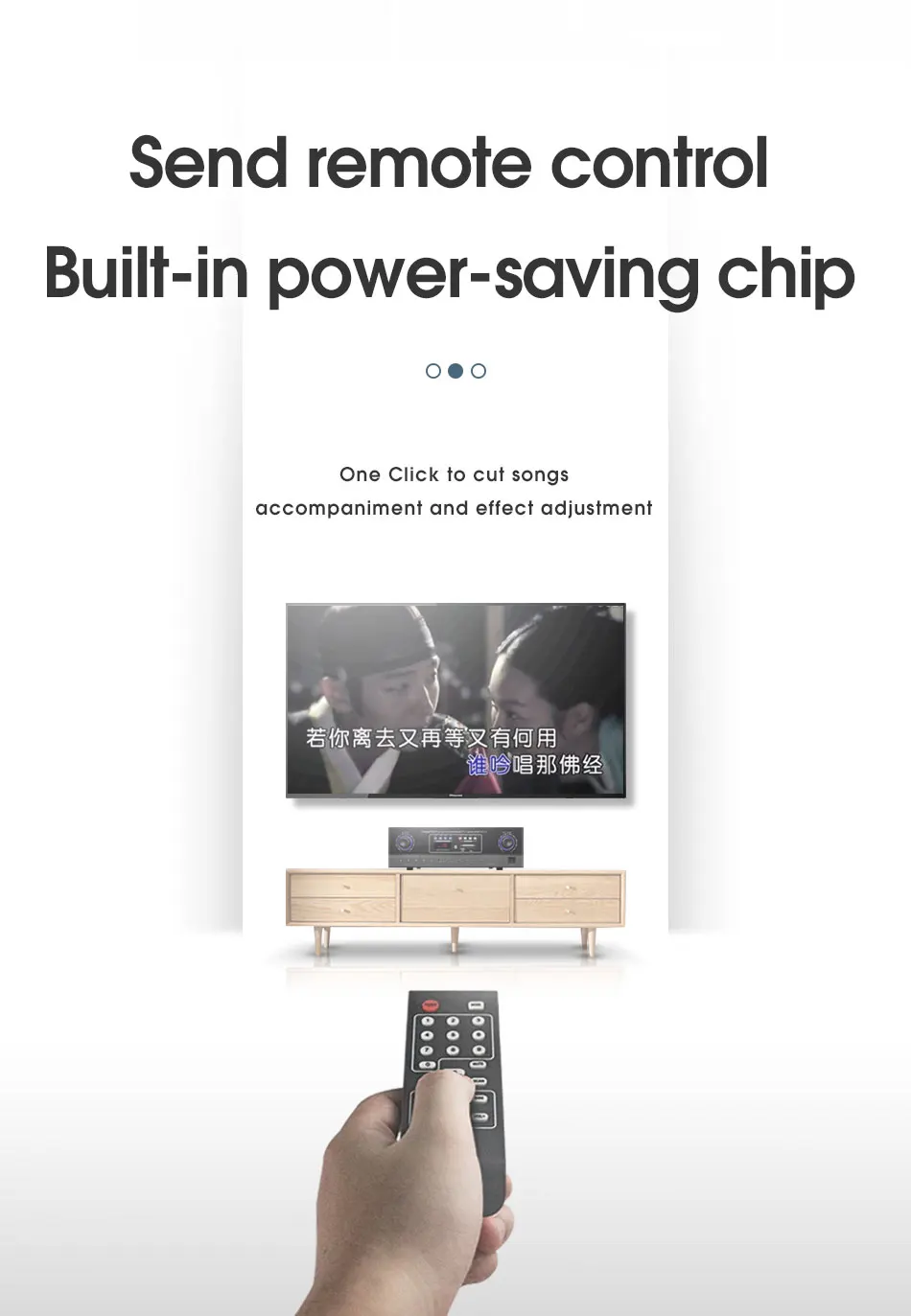 Bluetooth усилитель Главная профессиональная карта KTV пакет караоке мощный анти-свисток комбинированный усилитель мощности
