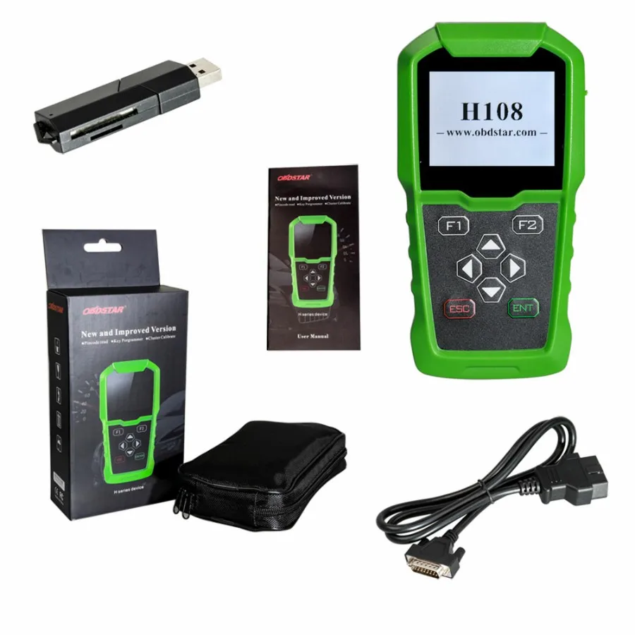 

OBDSTAR H108 PSA Programmer Support All Key Lost Programmer/Pin Code Reading/Cluster Calibrate for Peugeot/Citroen/DS Can&K-line