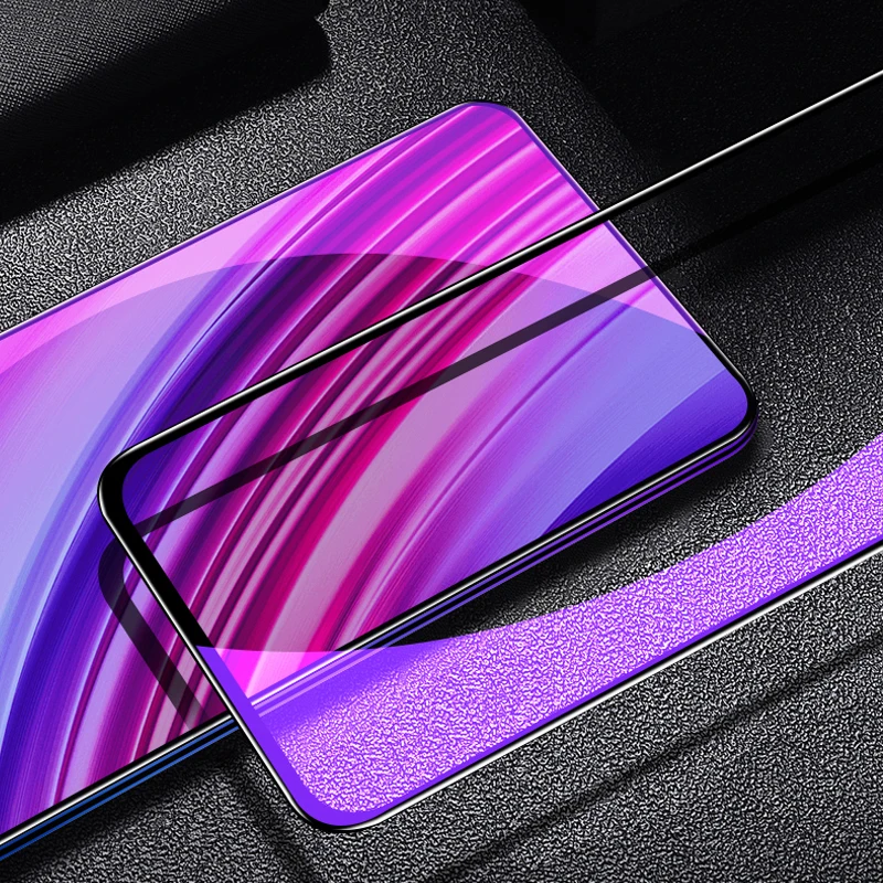 Полностью клеящееся закаленное стекло с полным покрытием для OPPO Realme X Защитная