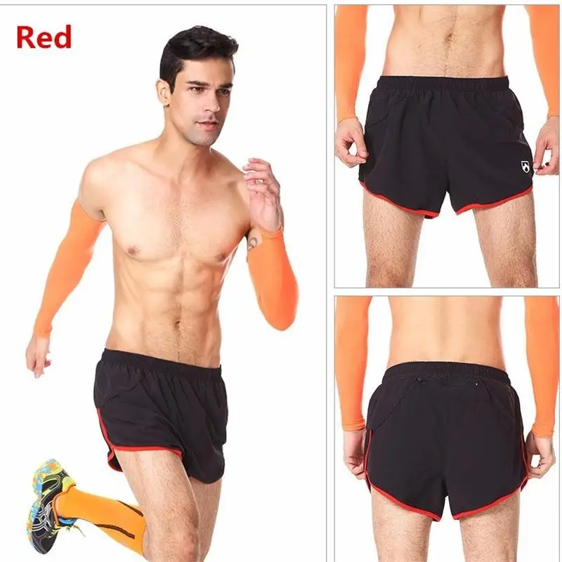 Мужские шорты для бега мужские спортивные фитнеса быстросохнущие дышащие